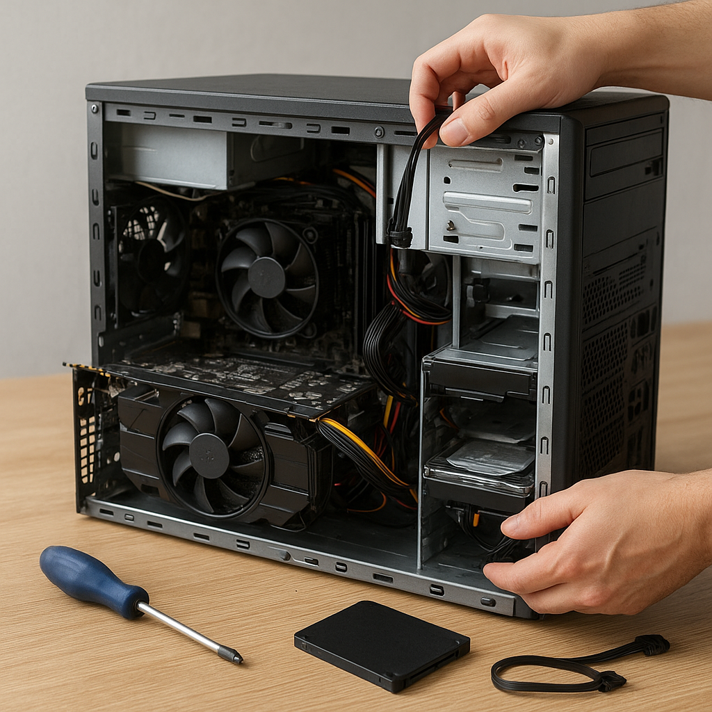 Najczęstsze usterki komputerów stacjonarnych i jak ich uniknąć