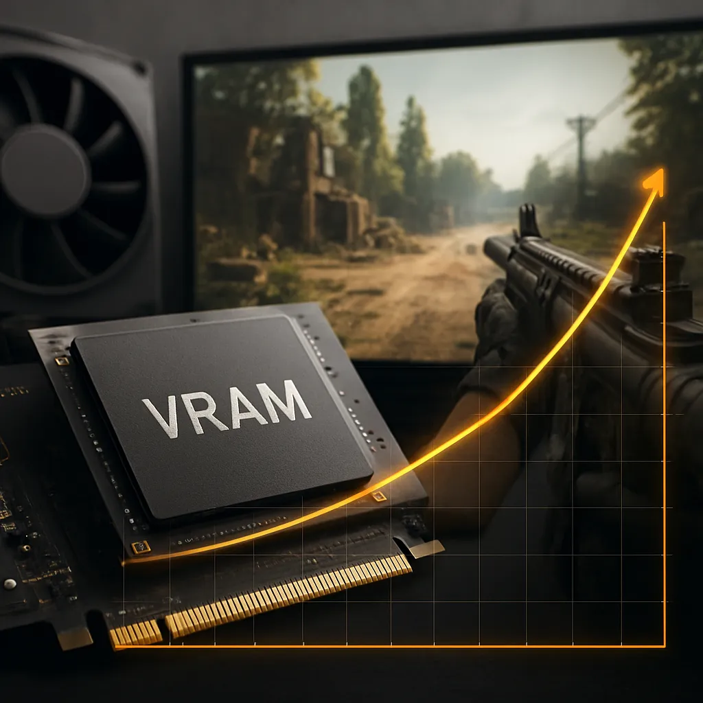 Jak działa pamięć VRAM i jak wpływa na wydajność w grach