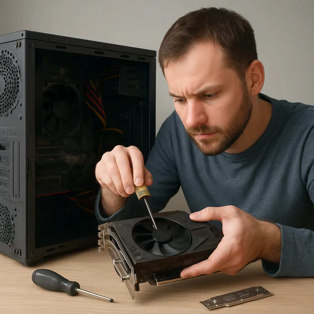 Jak naprawić komputer, który nie widzi karty graficznej