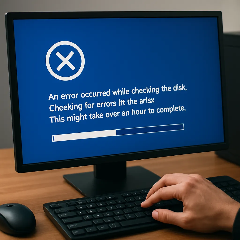 Jak naprawić błędy systemu plików na dysku