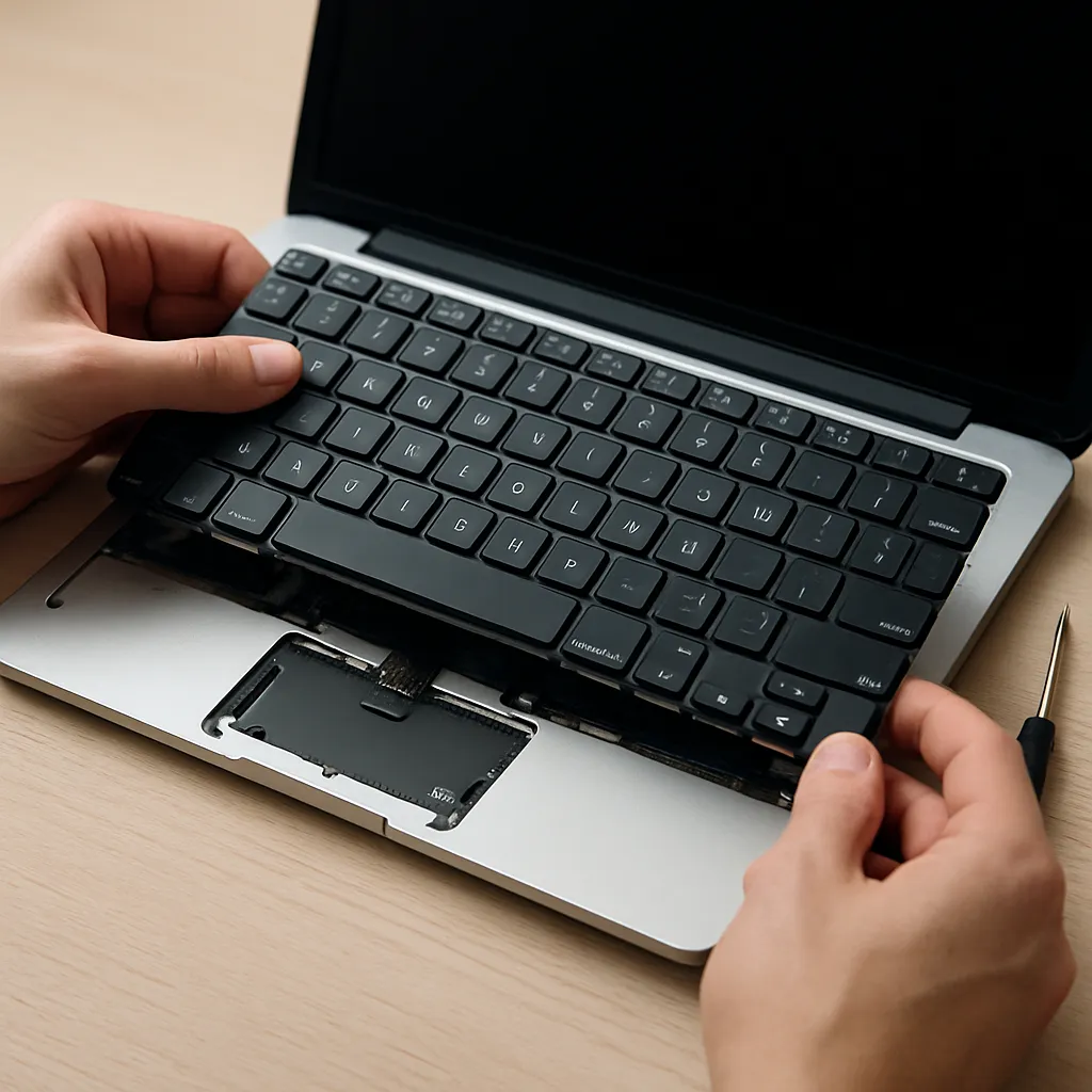 Jak wymienić klawiaturę w laptopie