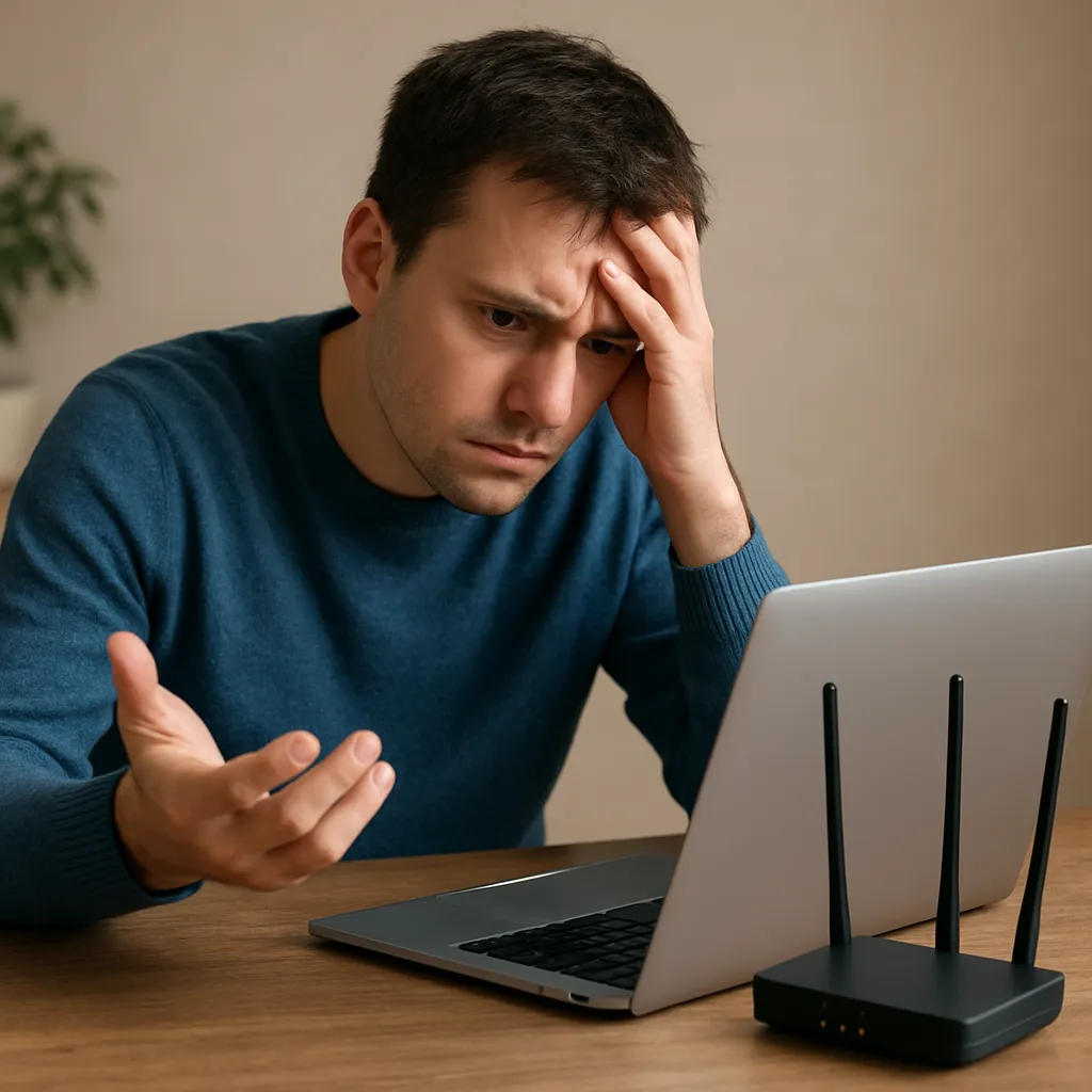Jak rozwiązać problem z „brakiem internetu” mimo połączenia